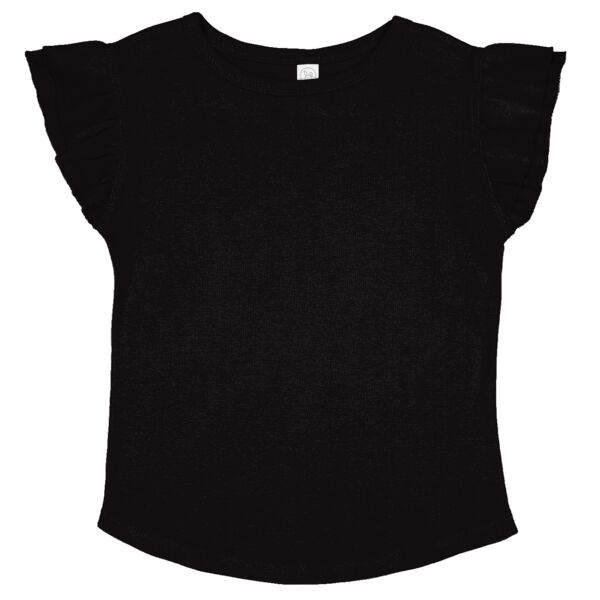 Toddler Flutter Sleeve T-Shirt Thumbnail