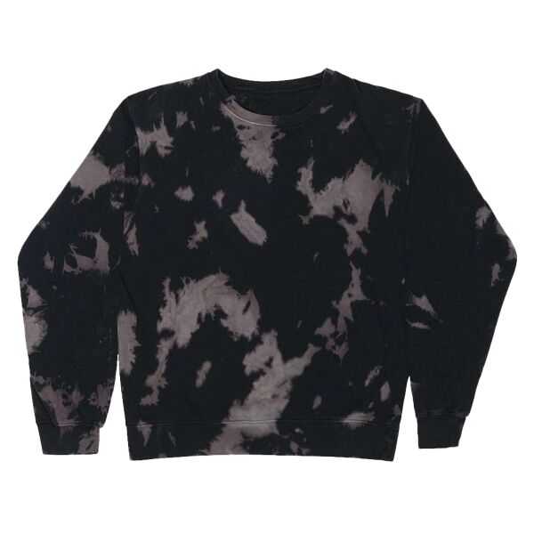 Premium Fleece Bleach Wash Crewneck Sweatshirt Thumbnail