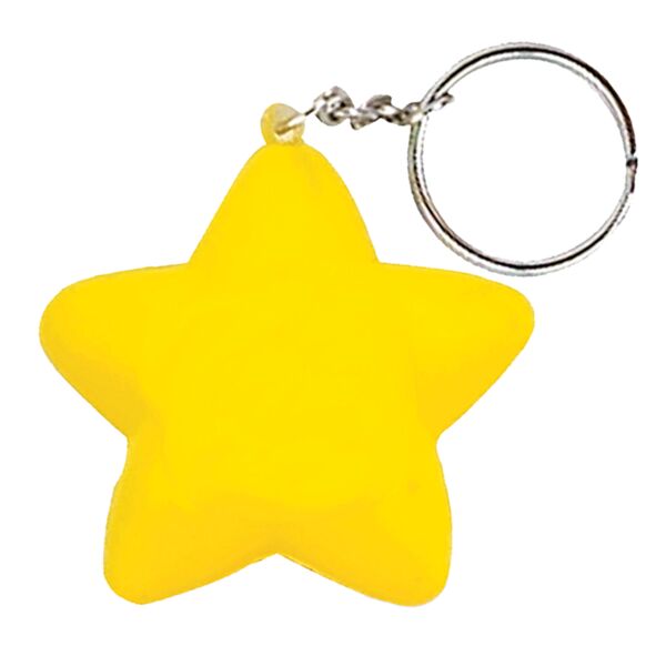 Star Shape Stress Ball Keychain Thumbnail