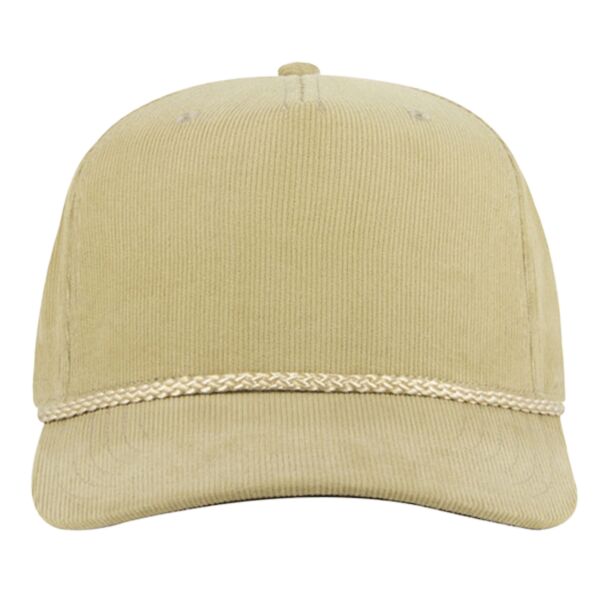 OTTO CAP 5 Panel Mid Profile Corduroy Baseball Cap Thumbnail