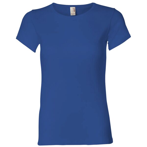 Women's 1×1 Baby Rib Scoop T-Shirt Thumbnail