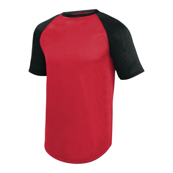 Unisex Wicking Short Sleeve Baseball Jersey Thumbnail