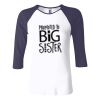 Ladies' Baby Rib Three-QuarterSleeve Contrast Raglan T-Shirt Thumbnail