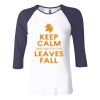 Ladies' Baby Rib Three-QuarterSleeve Contrast Raglan T-Shirt Thumbnail