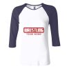 Ladies' Baby Rib Three-QuarterSleeve Contrast Raglan T-Shirt Thumbnail