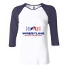 Ladies' Baby Rib Three-QuarterSleeve Contrast Raglan T-Shirt Thumbnail