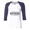 Ladies' Baby Rib Three-QuarterSleeve Contrast Raglan T-Shirt Thumbnail