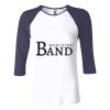 Ladies' Baby Rib Three-QuarterSleeve Contrast Raglan T-Shirt Thumbnail